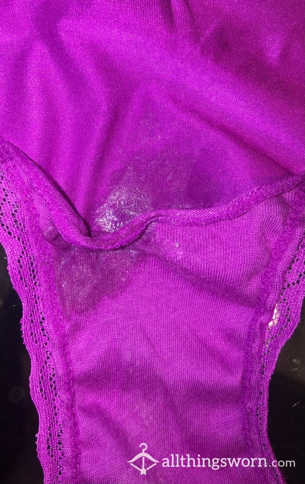 Purple Silky Panties