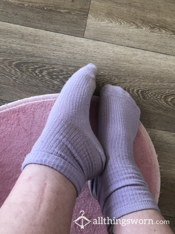 Purple Standard Length Women's Socks
