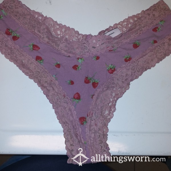 Purple Strawberry Vs XL S**y Panty photo