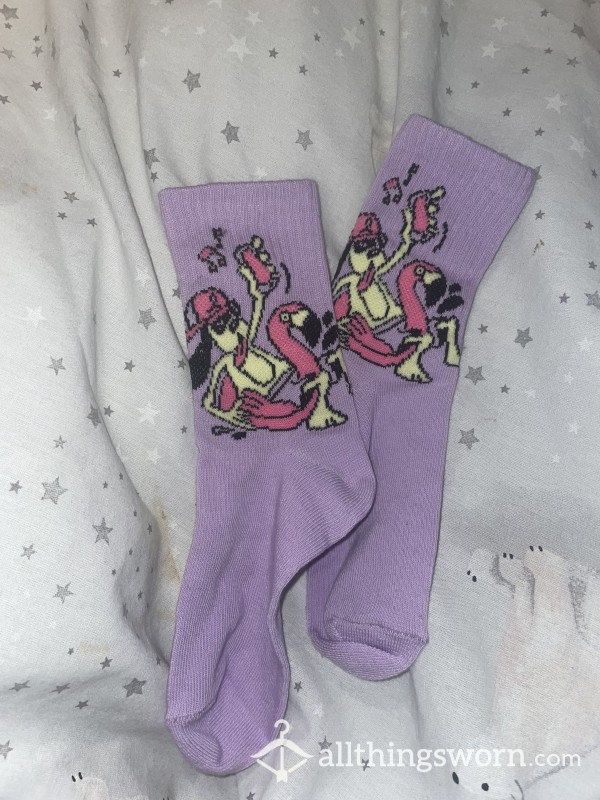 Purple Sweaty Socks