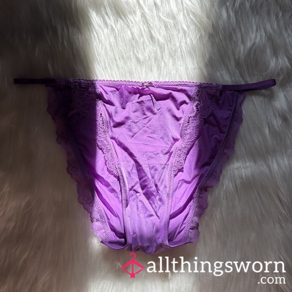 Purple Tease String Bikini