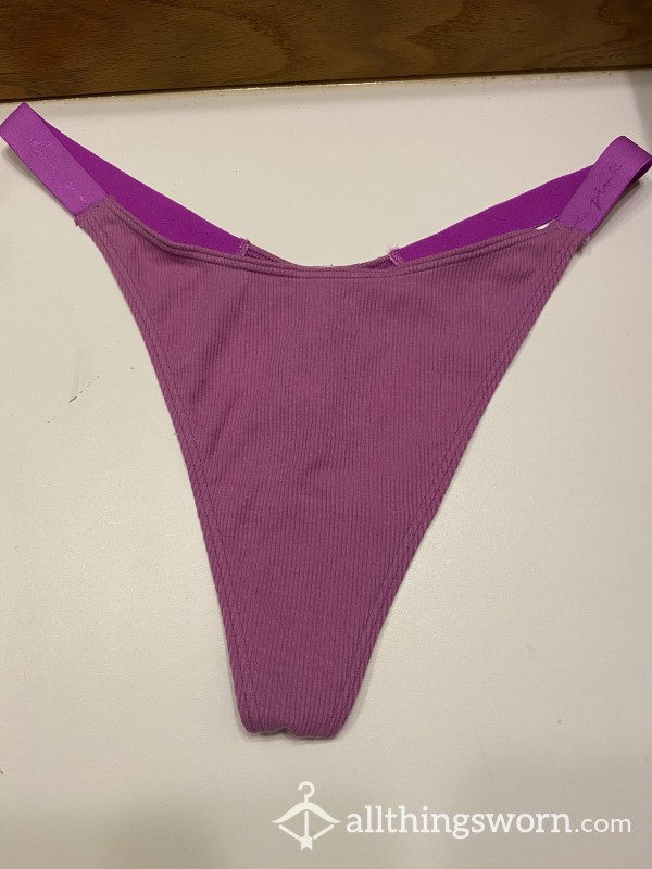 Purple Victorias Secret Thong