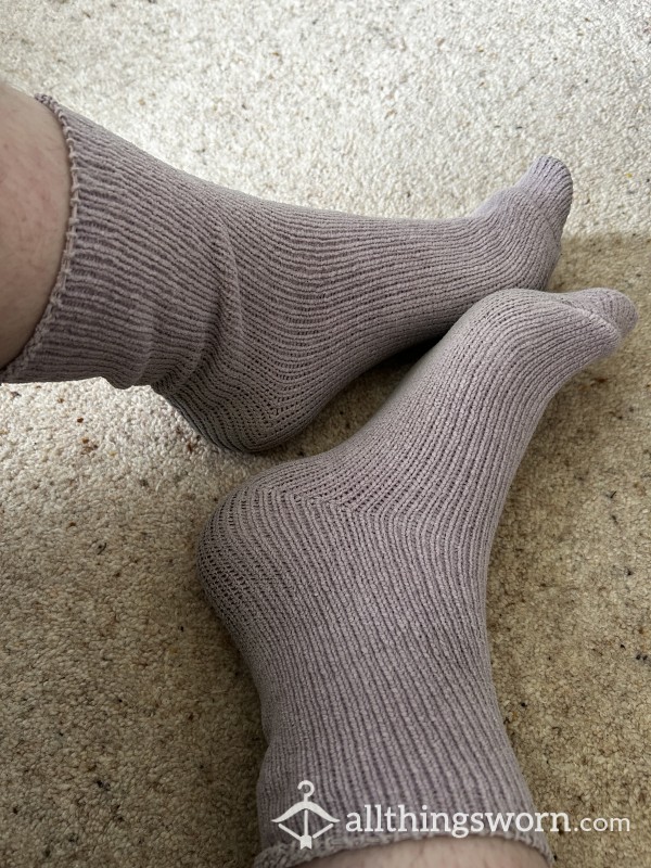 Purple Warm Socks