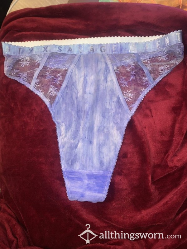 Purple Water Colour Thong