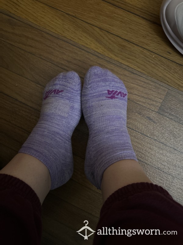 Purple Work Socks