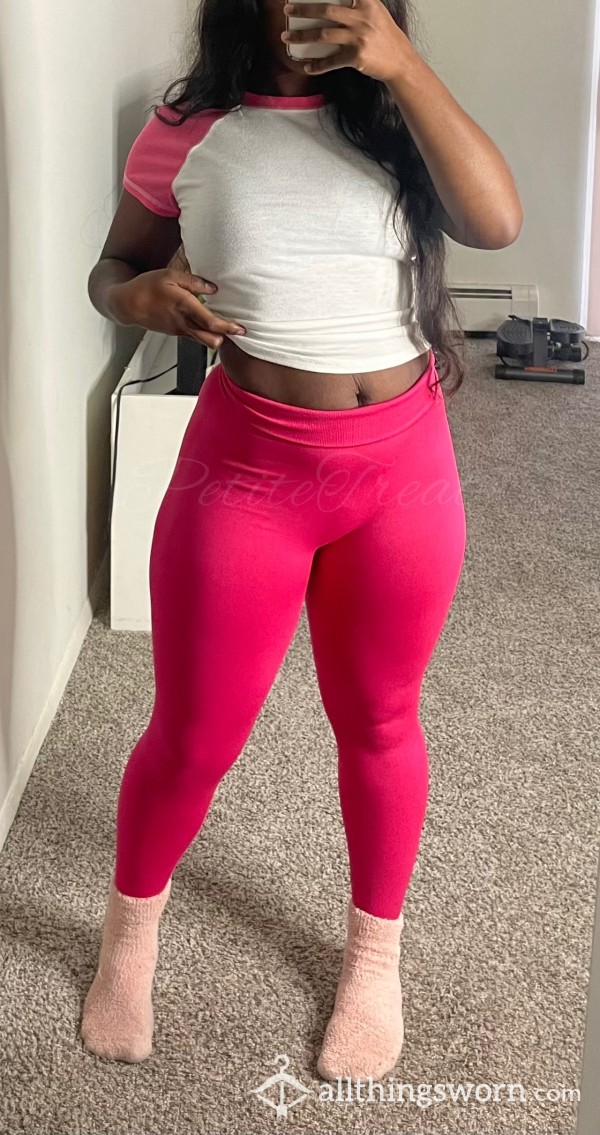 Pussy Pink Gym Leggings