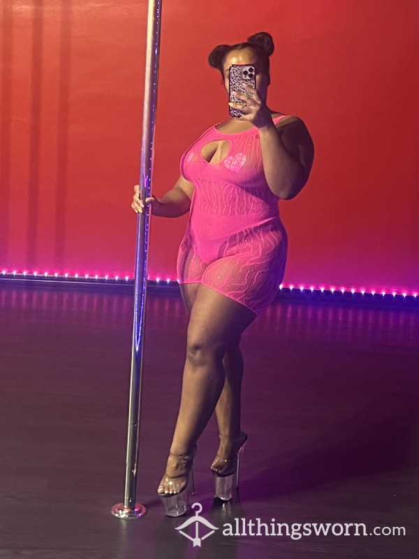Pussy Pink Studded Stripper Fit