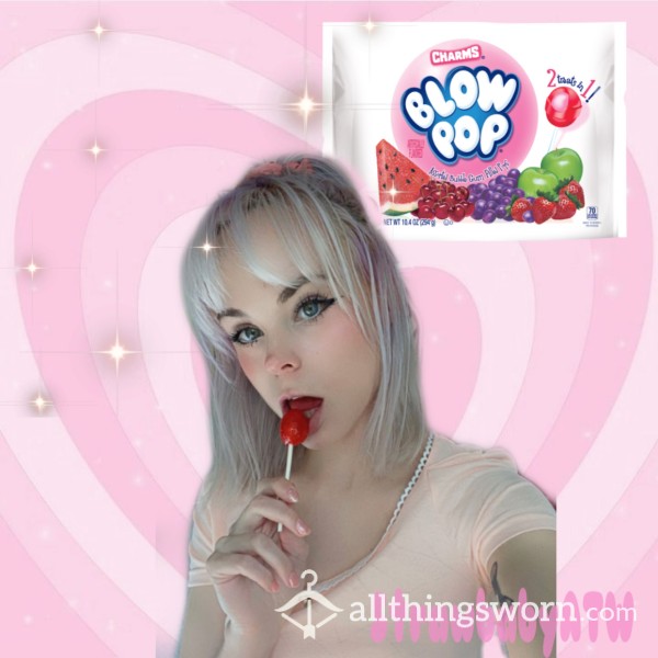 Pussy Pops | Naughty Candy | Add On | Cum Flavored Lollipops