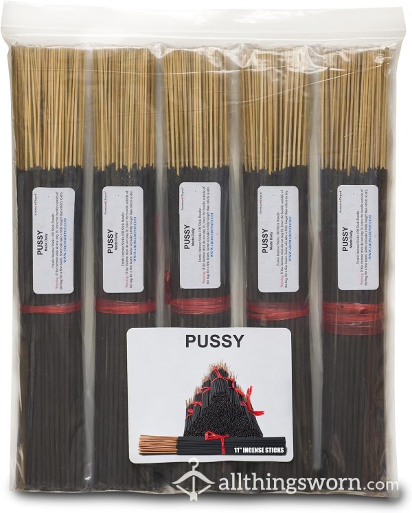 Pussy Scented Incense Sticks 100 Count