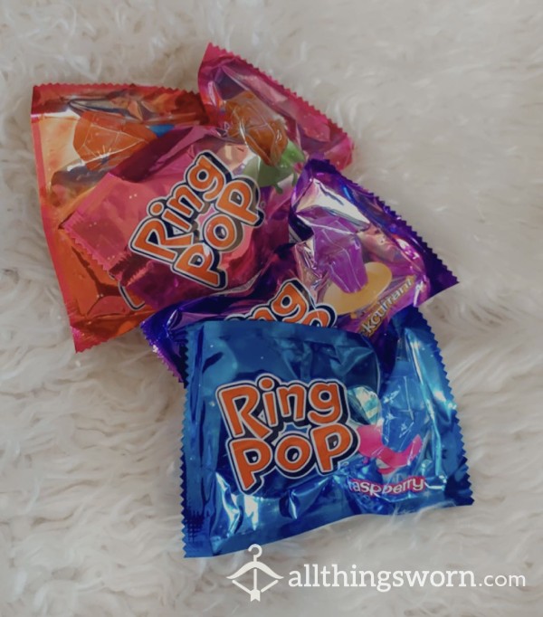 Pussy/Ass Ring Pops