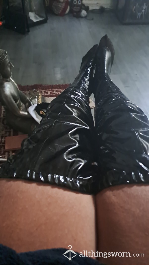 Pvc Thigh Boots Stretch To Your Size