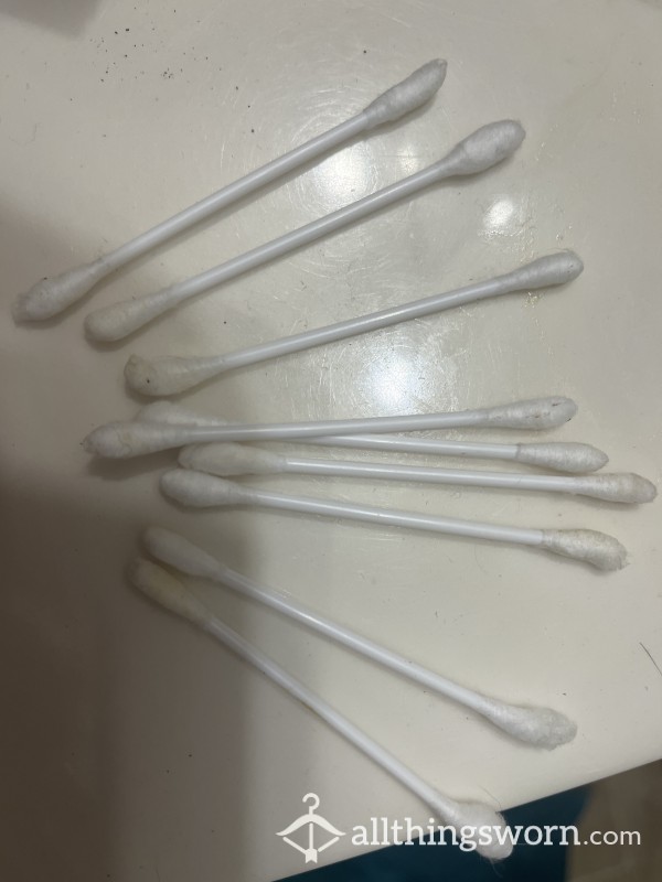 Q-tips Clean My Nipple Rings