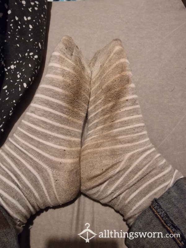 Queen Alice's 20 Hour Well Worn Socks, After A Hot And Sweaty Hike.