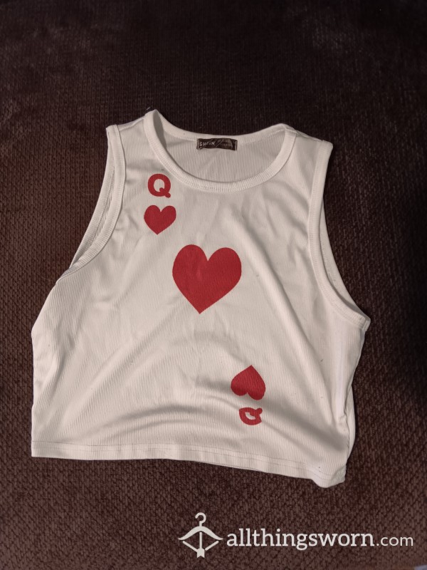 Queen Of Hearts Graphic Tank
