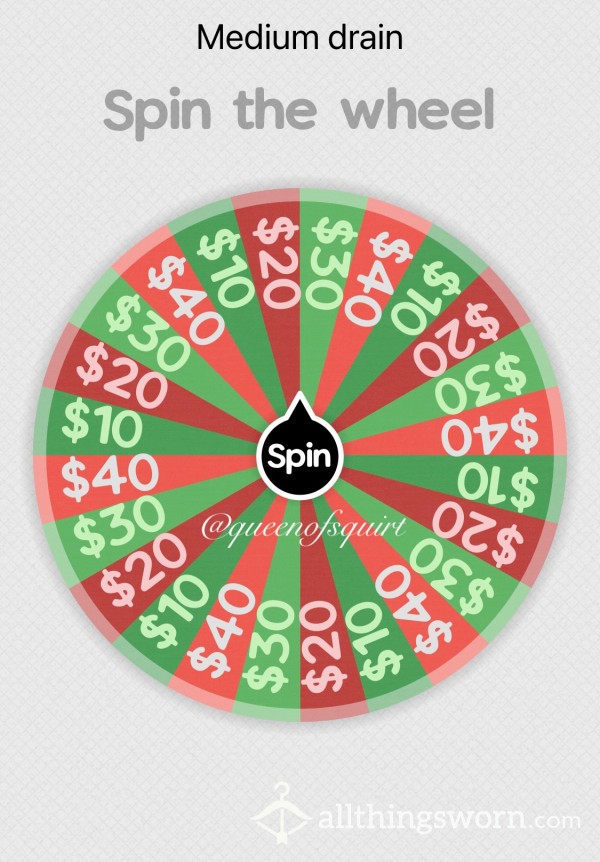 Queen's Wheel Of Fortune: Medium Drain