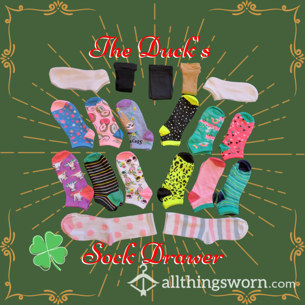 🧦Raid The Lucky Duck's Sock Drawer 🍀