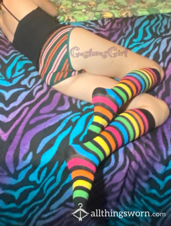 Rainbow Stripe Socks