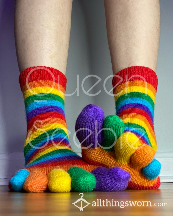 Rainbow Toe Socks🔥
