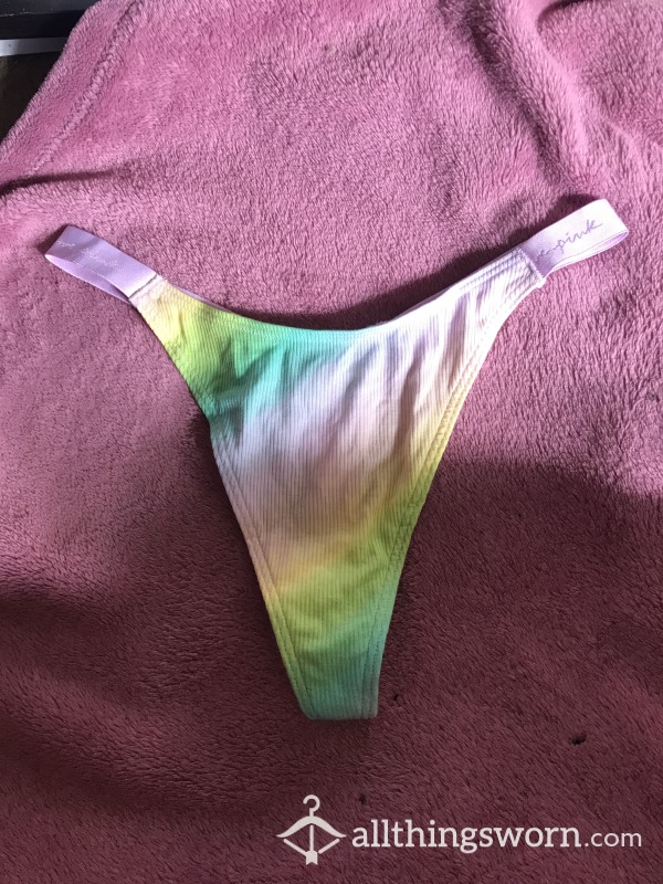 Rainbow 🌈 Victoria Secret Thongs
