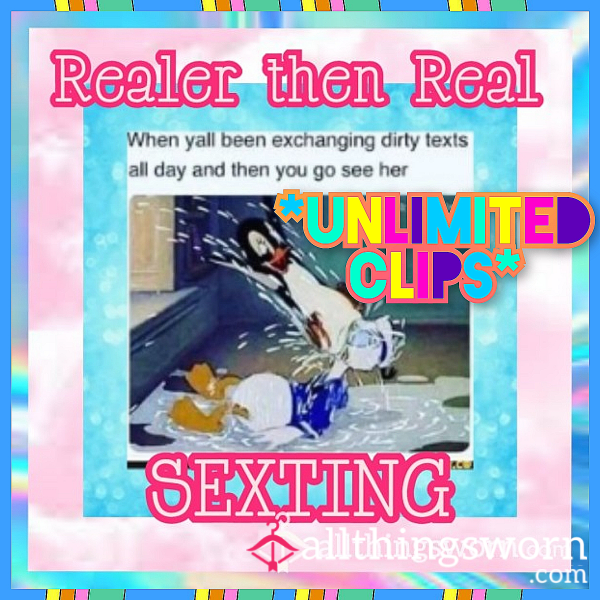 💖💫 Realer Than Real Sexting 💫💖