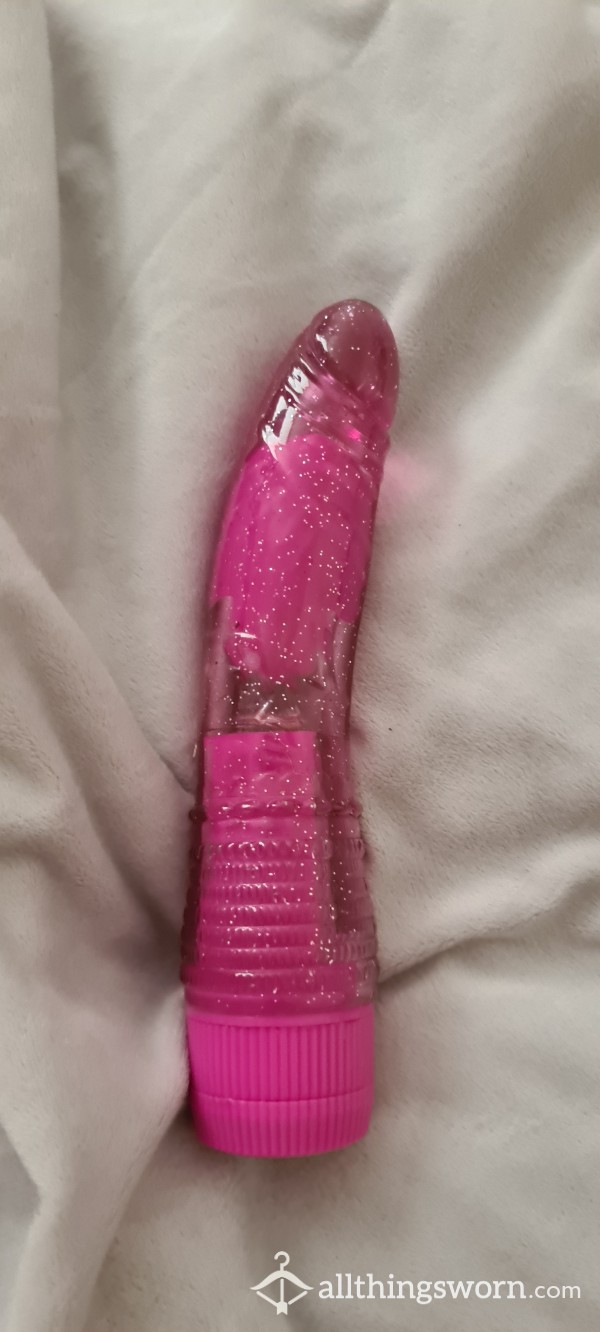 Realistic Pink Plastic Dildo