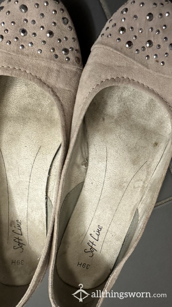Really Dirty Stinky Ballet Flats