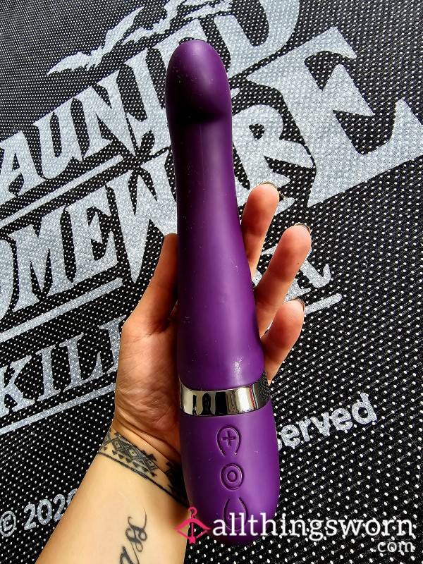 Rechargeable Purple Gspot Vibrator Toy 😈