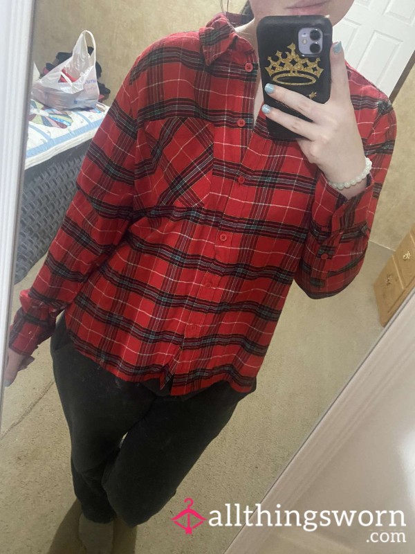 Red And Black Plaid Flannel