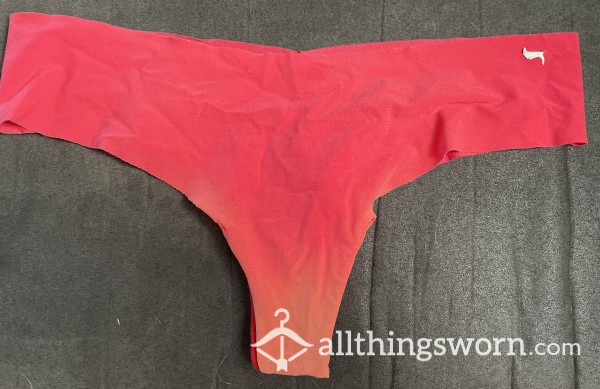 Sexy Red Bleached VS Thong