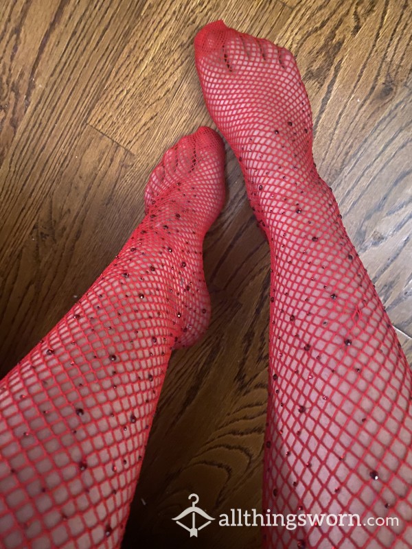 Red Diamond Stockings
