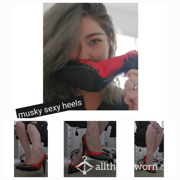 Red Hot Sexy Musky 👠 Heels