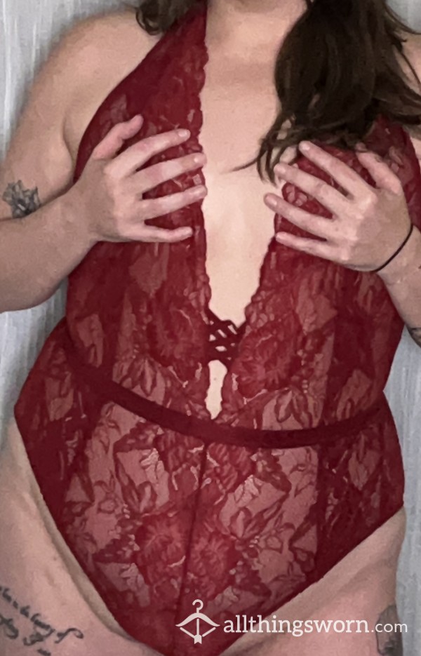 Red Lace Lingerie
