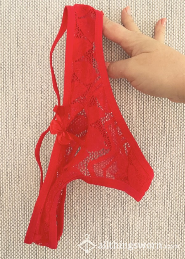Red Lace Thong (Very Dirty)