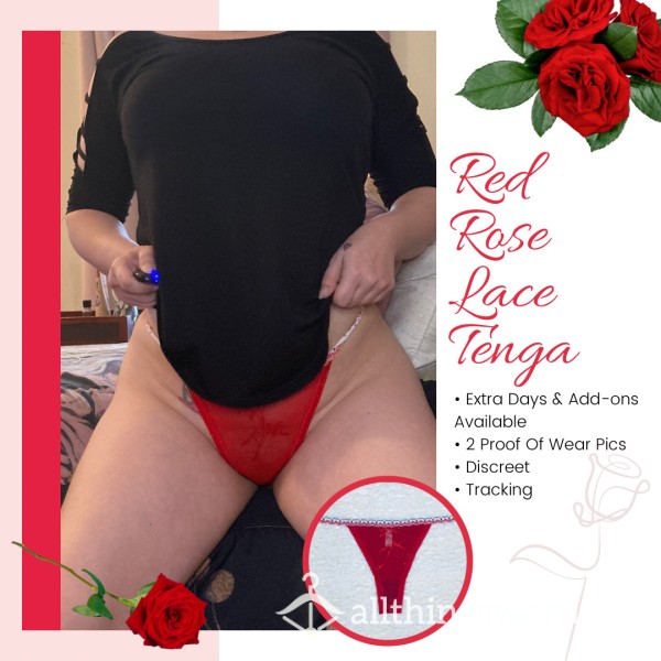 Red Rose Lace Tenga