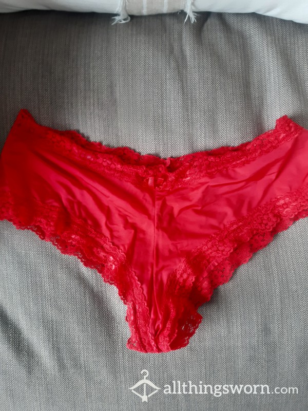 Red Sexy Lace Panties