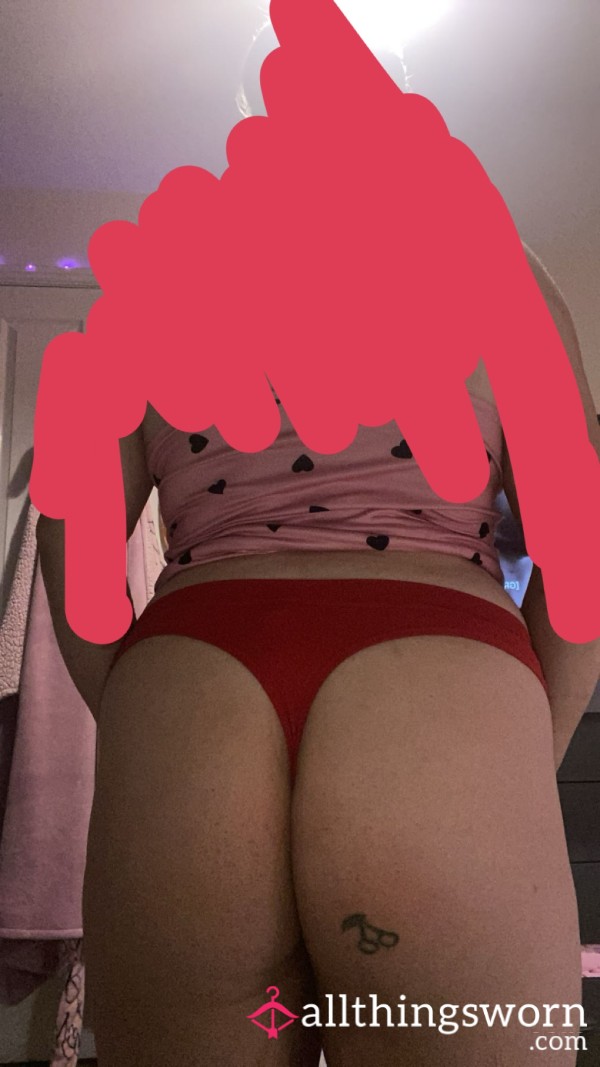 Red Sexy Thongs