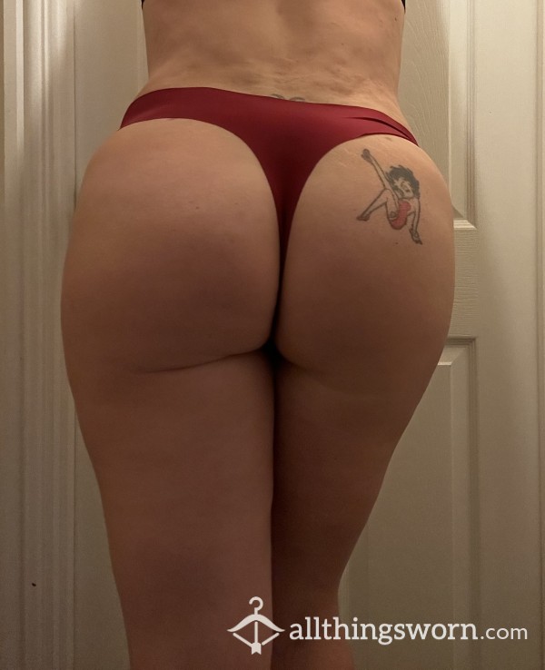 🌹🌹 Red Silky Soft Thongs 🌹🌹