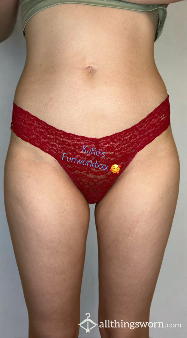 Red Smelly Thong