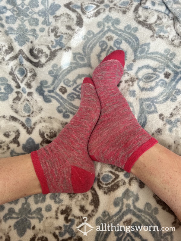 Red Socks Well Worn
