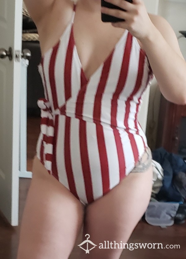 Red Stripe One Piece