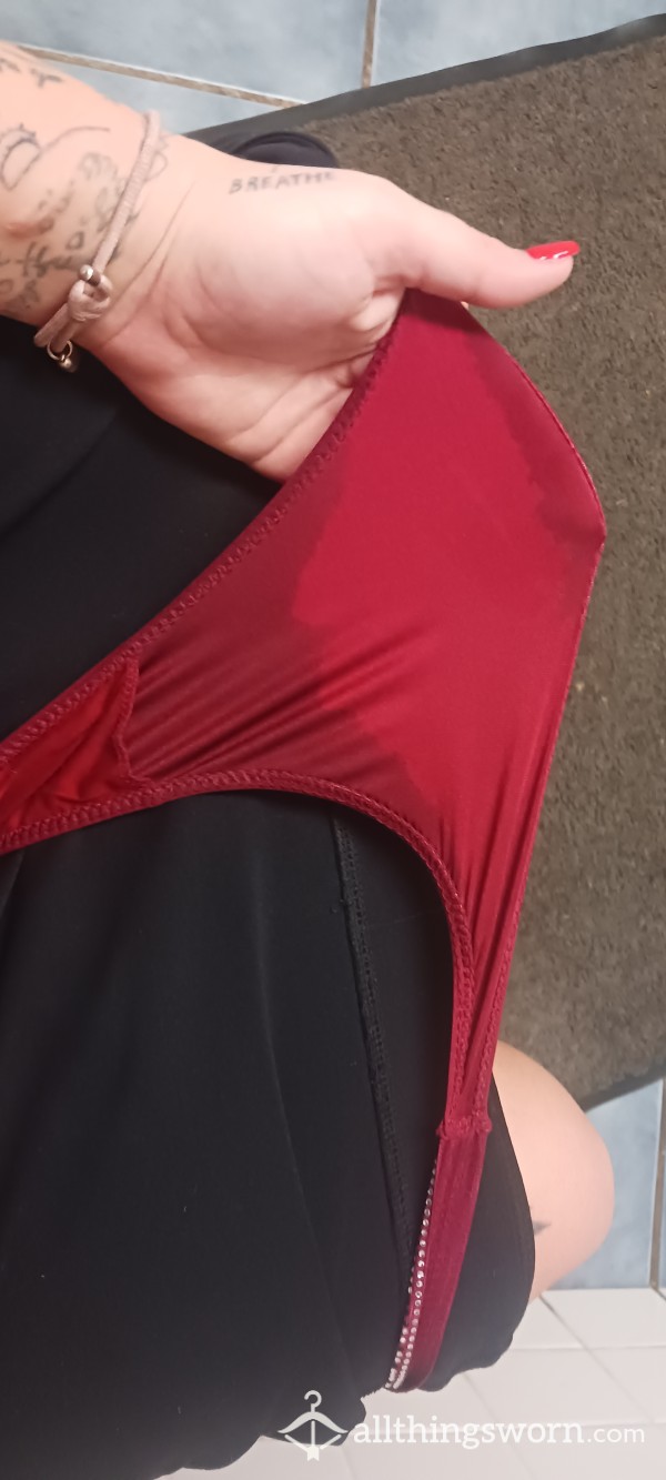Red Sweaty Panties
