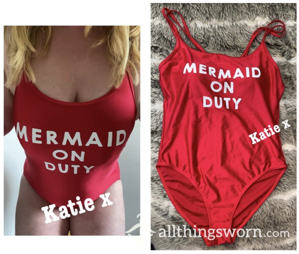 Red Swimming Costume