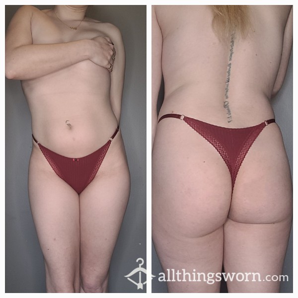 Red Thong 95% Cotton (New Stock)