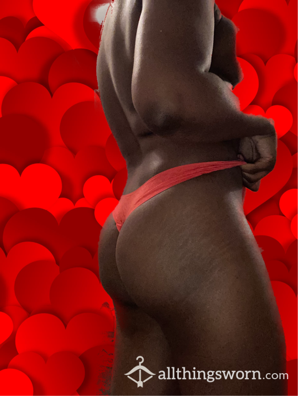 ❤️🚨Red Used Thong 🚨❤️