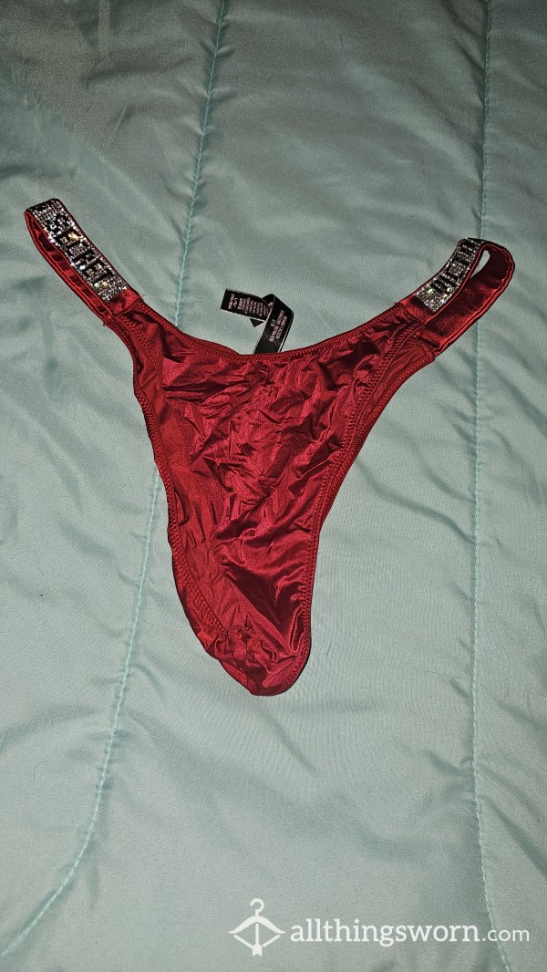 Red Victoria Secret Thong