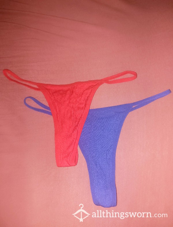 Red/blue Thong(sold Separately)