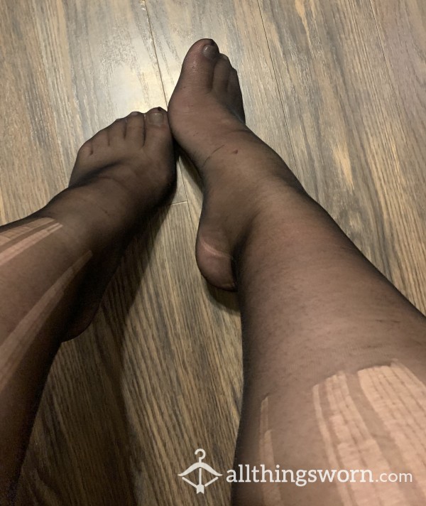 Reeking Used Queen Thigh High Stockings