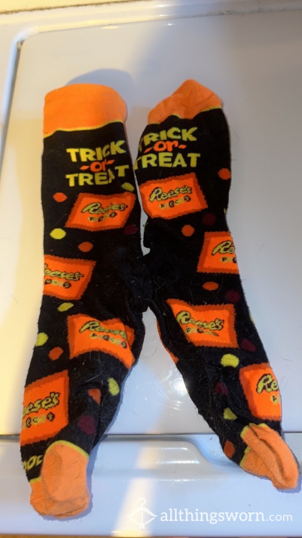 Reese’s Pieces Halloween Socks