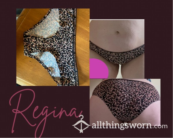 “Regina” Floral No Show Fullback Panties