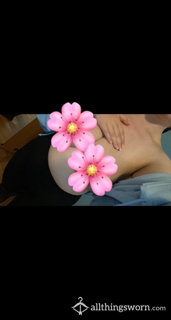 Remove Flowers To See Multiple Pics Of My Big Milky Boobs 🌸🌸